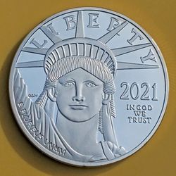 2021 Liberty Commemorative $100 Platinum Coin 