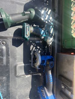 Makita Drill, Kobalt Hand Saw, Cable Cutter