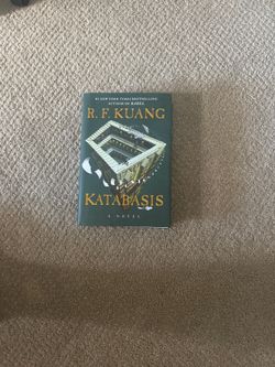 Katabasis by R.F. Kuang - Hardcover Novel (Bestselling Author of Babel)