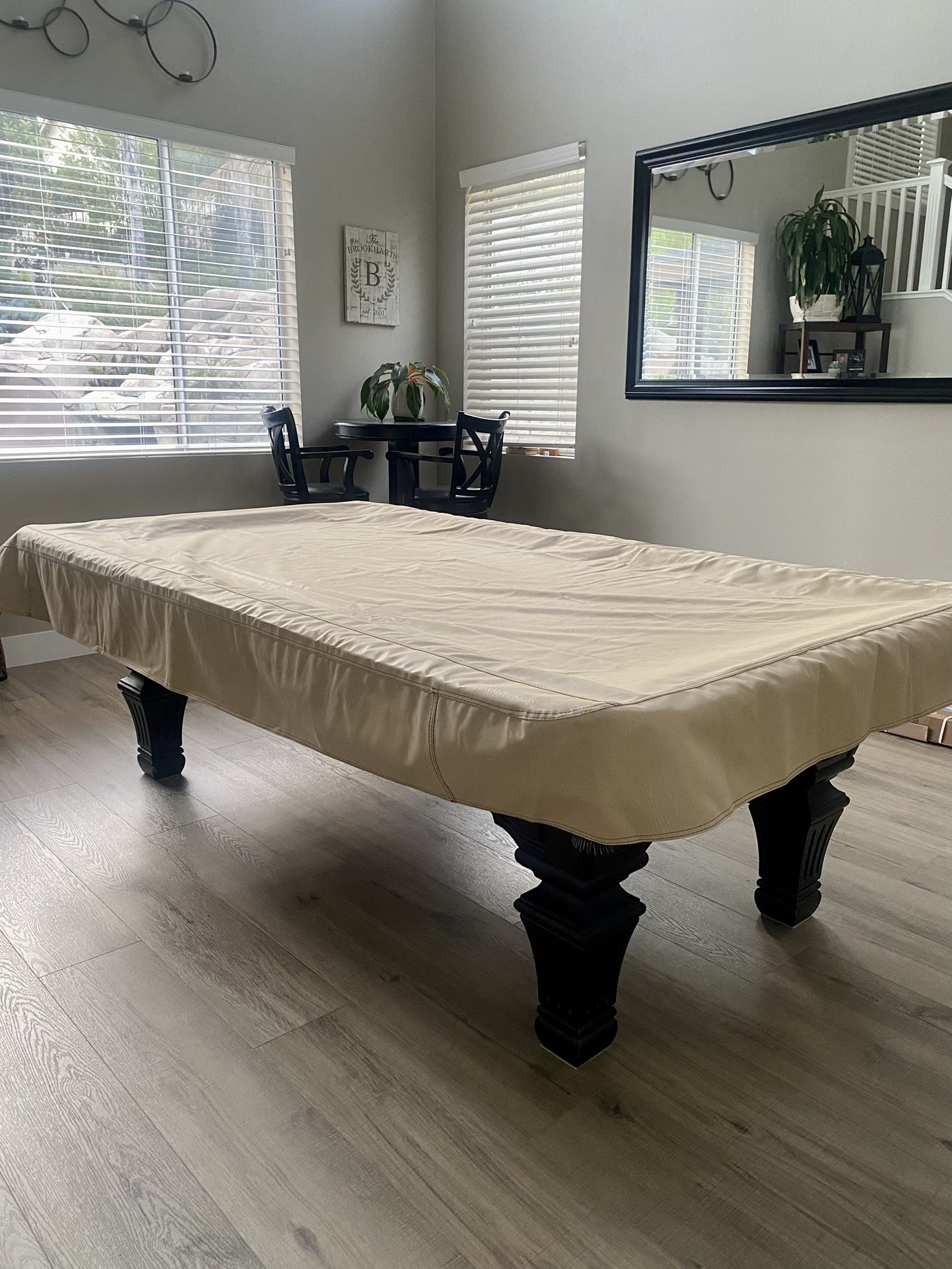 New Pool Table Cover 8FT Championship Westex series In Bomberjacket