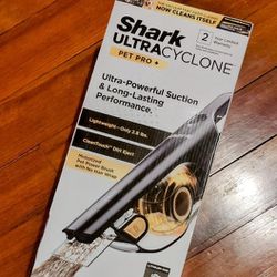 Shark Ultracyclone Pet Pro Plus Handheld Vacuum Cleaner w/ Self-cleaning Brushroll **Brand New In Box Never Opened! 