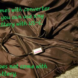 Heated Vest Battery Not Included