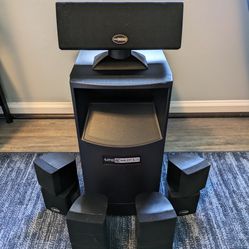 NRG Acoustic Surround Sound System (Wires Included)
