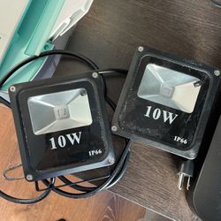 10 Watt RGB mount spotlights with IR remote