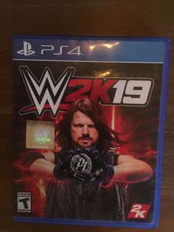 Sony PlayStation ps4 wwe 2k19