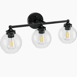 Lighting Fixtures 3-Lights - Matte Black