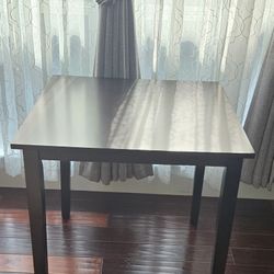Wooden Square  Dining Table