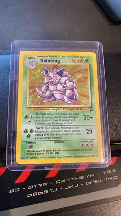Nidoking - Base Set (BS) holo