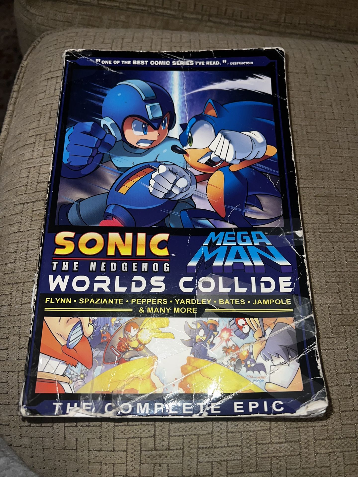 SONIC MEGA MAN WORLDS COLLIDE COMPLETE EPIC 