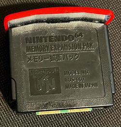 $50-Authentic Nintendo 64 (N64) Memory Expansion Pak - Model NUS-007