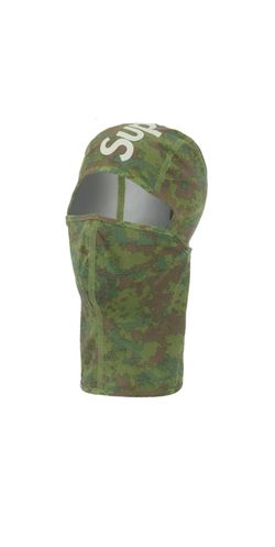 Supreme Heat Reflective Digi Camo Balaclava Green (FW25)