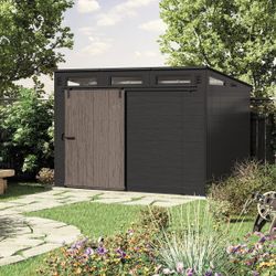 Suncast 10'X7' Barndoor, Brown