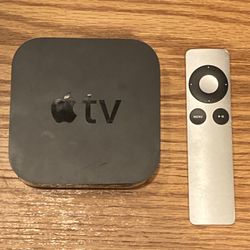 Apple Tv Box With Remote Third Gen