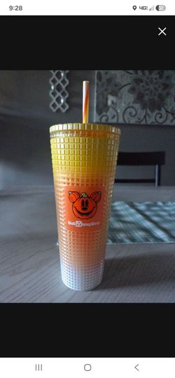 Walt Disney World Halloween Pumpkin Starbucks Tumbler