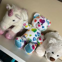 Lot Of Build A Bear Workshop Plushes  Good Condition No Stains No Ripped EachOne$10.00or All$20.00