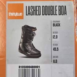 thirtytwo Men's Lashed Double BOA Size 12