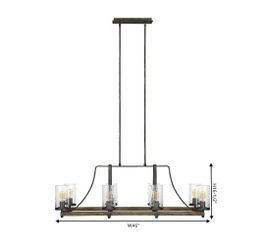 Lighting Angelo 8-light Rustic Color