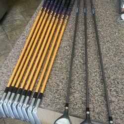 Golf / LEFT HAND!!!/ Full Set, Graphite, Irons, Regular Flex, Air, Max Metal Woods, Includes Putter, And Choose Your Bag $229 