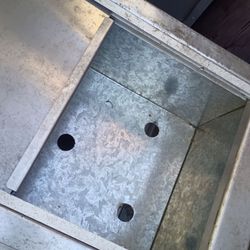 Carrito para comida y máquina de pintar