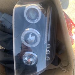 dodge magnum projector passenger side headlight 