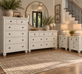 White 3-Piece Dresser Bedroom Set