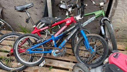 BMX bikes