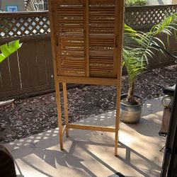 Toilet Cabinet Bamboo