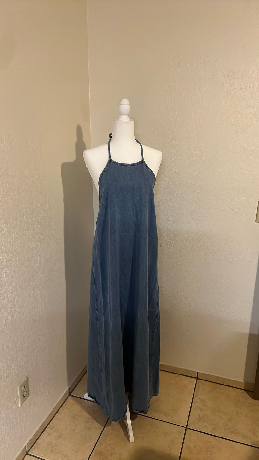 Demi Blue Long Dress