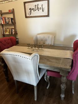 Dinning Table And 4 Chairs