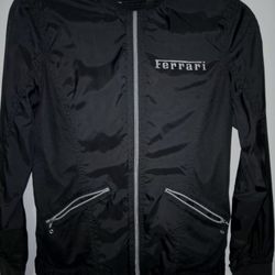 black Ferrari jacket 