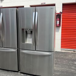 Lg French door refrigerator stainless steel 