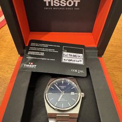 Tissot PRX Powermatic 80 40mm Blue dial