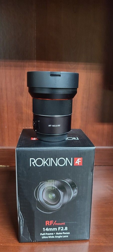 Rokinon AF 14mm For Canon Rf Lens