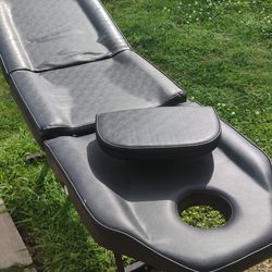 massage table for spa or tattoo parlor