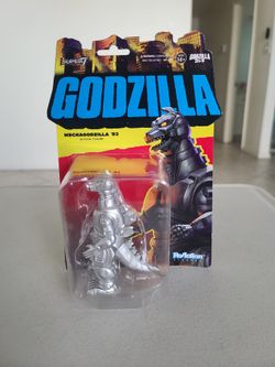 Mechagodzilla 1975 Godzilla ReAction Figure Super7 3.75 Inch Toy