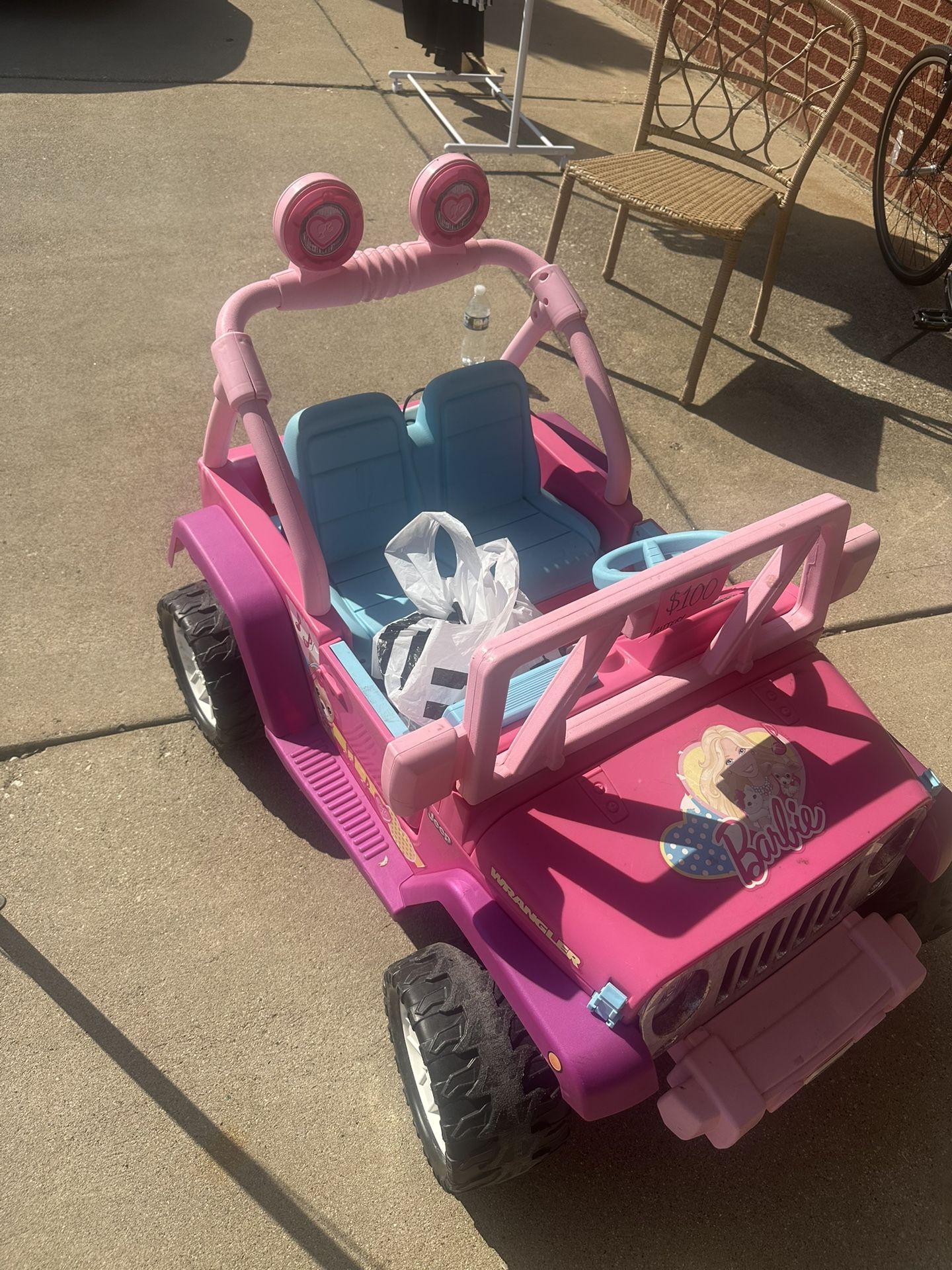 Barbie Power Wheel