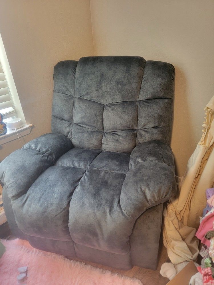 Grey Recliner