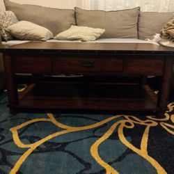 Large Farm Style Coffee Table