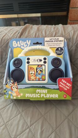 Bluey mini music player