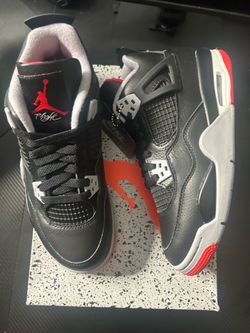 Jordan 4 Bred Reimagined Size 6.5y