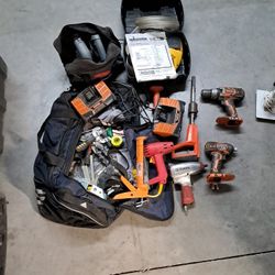 Large Contractor Tool Lot –  Ridgid, Wagner, Husky