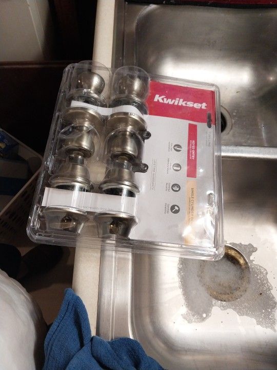 Two Door Locks With Deadbolts