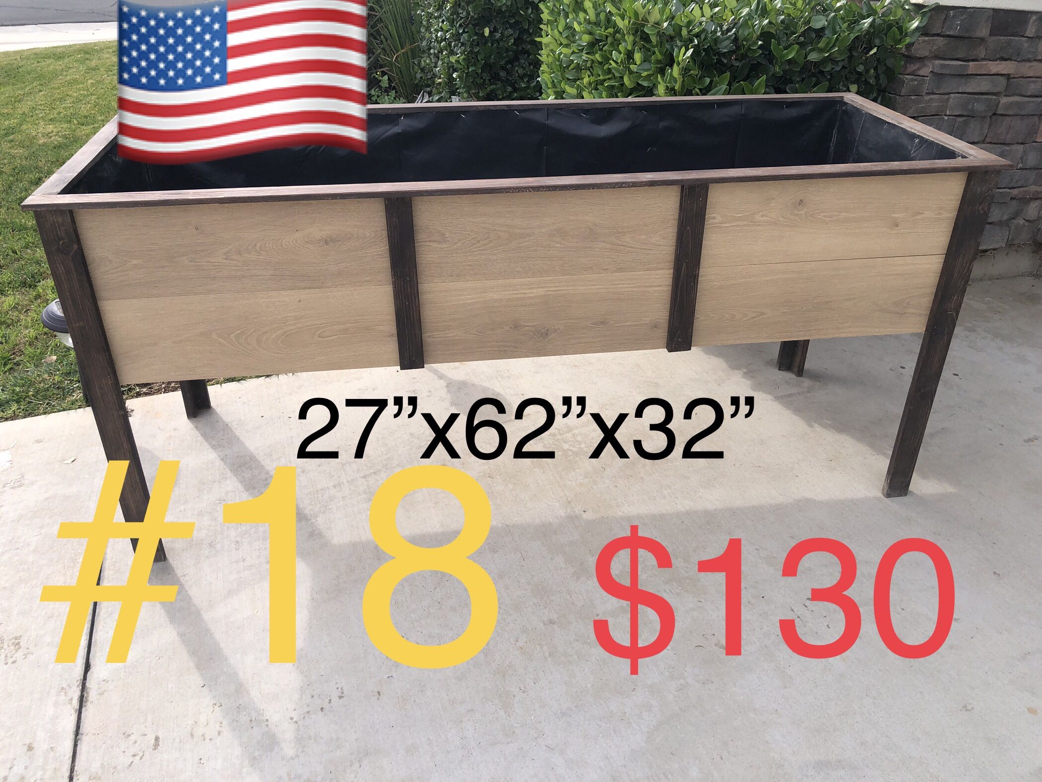 Wood Planter Box