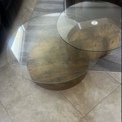 Walnut Colored Coffee Table