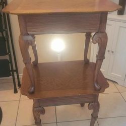 Antique Side Tables (Used, Slightly Damaged)