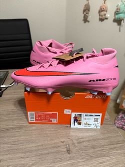 Size 11 - Nike Mercurial Superfly 10 Academy FG Scary Good Pack Pink Red Cleats