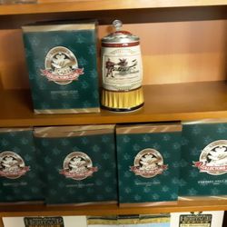 Budweiser Steins