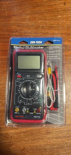 Cen tech digital multimeter