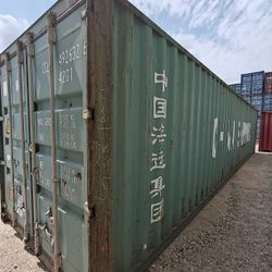 40ft Standard Height Wind/Water Tight Shipping Containers For Sale 