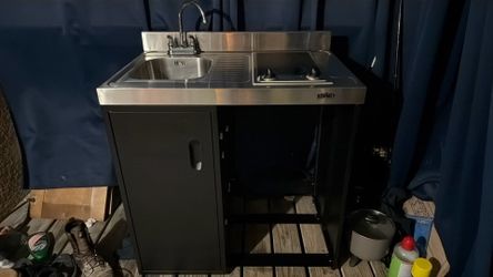Stove and sink compact